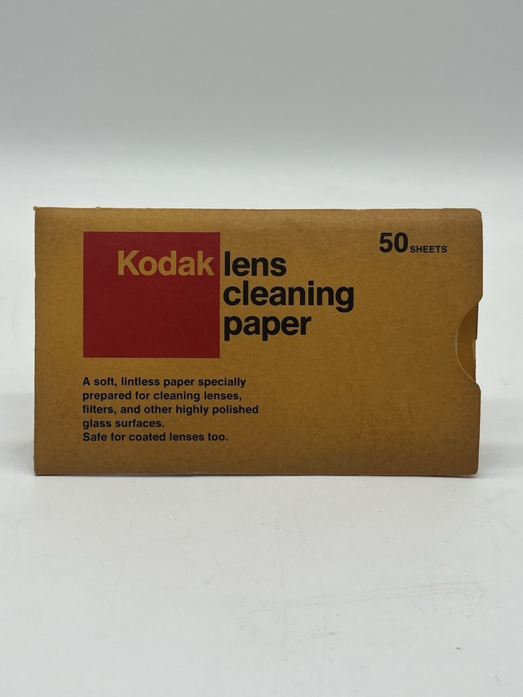 Olympus And Kodak Lens Cleaning Tissues