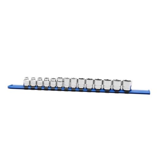3/8" Drive Low Profile Stubby Impact Socket Set with 3/8"Dr.Stubby,6-19mm