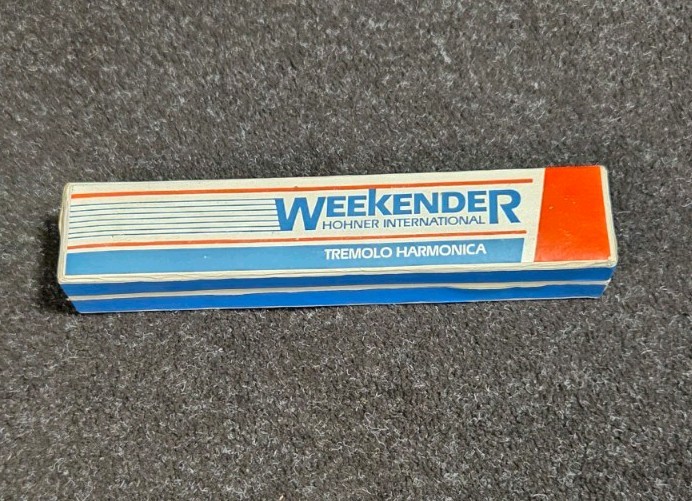 Hohner International Weekender Tremolo Harmonica in Original Box.