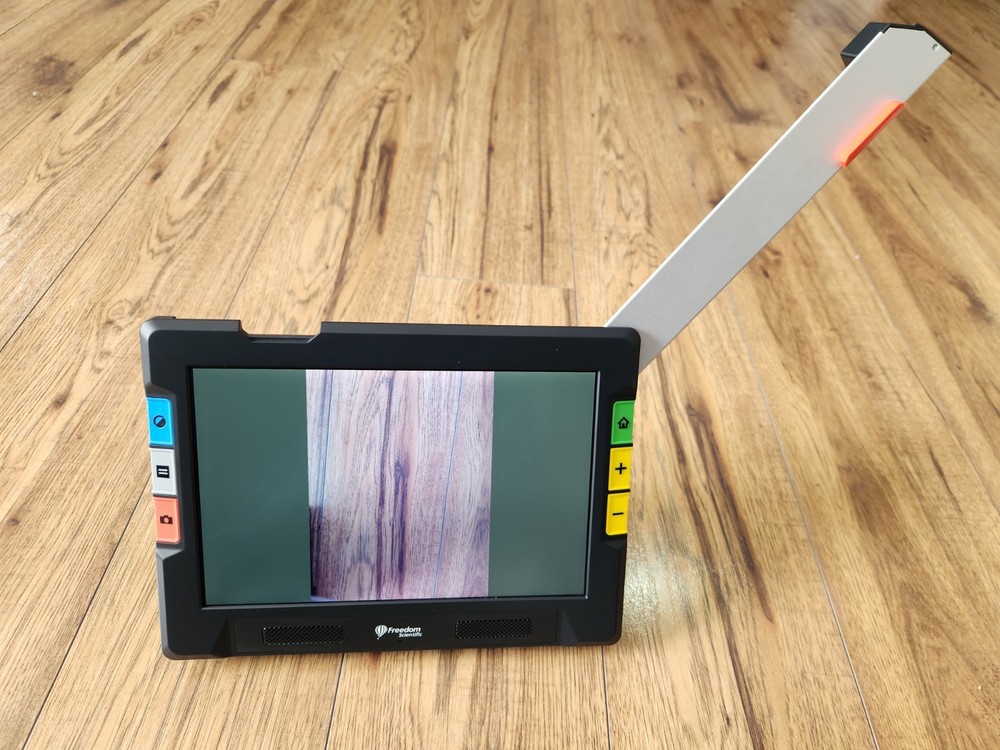 Freedom Scientific Ruby 10” Touch Screen Handheld Tabletop Magnifier Like New