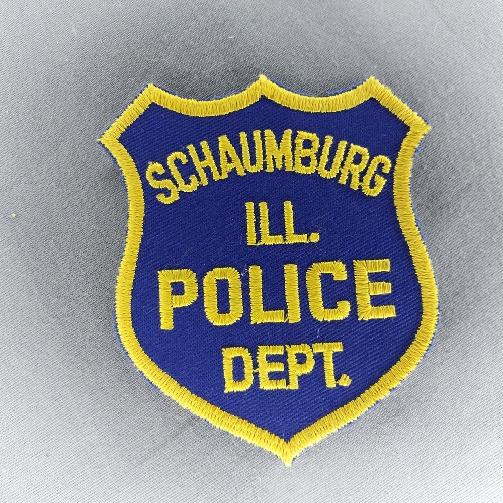 Schaumburg Police (Illinois) IL 1st Issue Shoulder 4" Patch