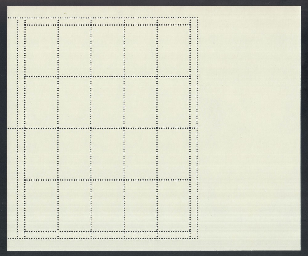 US Stamp Scott #2967 Marilyn Monroe Error Missing Star Perf VF NH