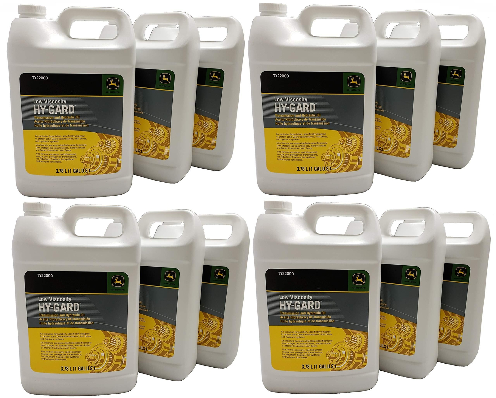 John Deere Original Equipment 1 Gallon Hy-Gard Transmission & Hydraulic Oil #...