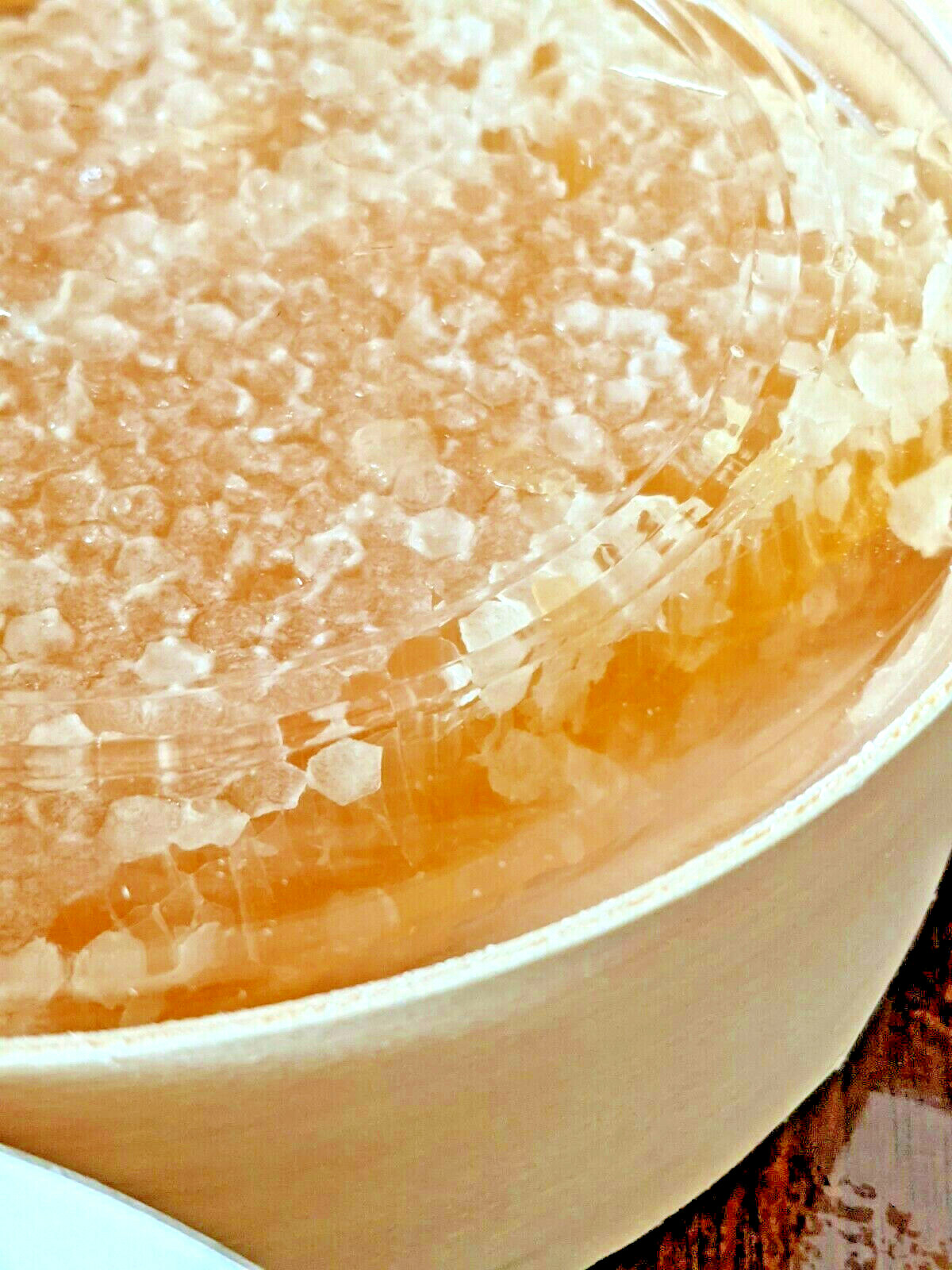 HONEYCOMB HONEY 17.6oz 500g 100% PURE UNFILTERED HONEY COMB DELICIOUS
