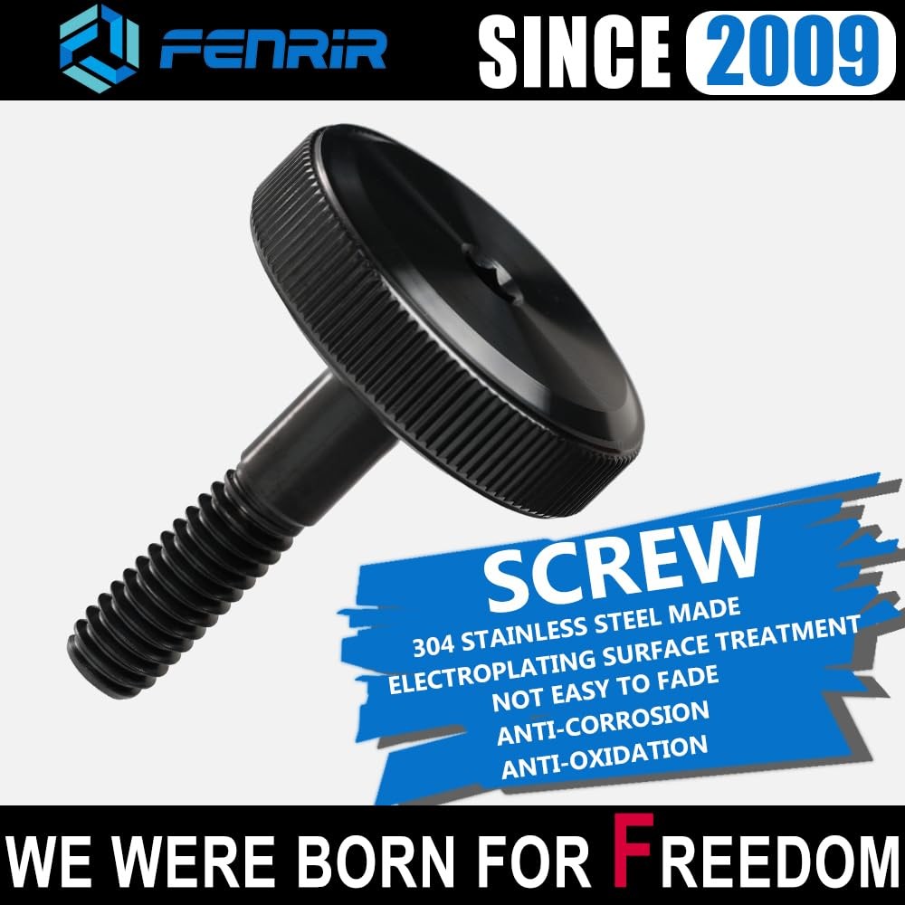 FENRIR Motorcycle Saddlebag Locks Security Bolt Knobs Fasteners Hardware Kit 304