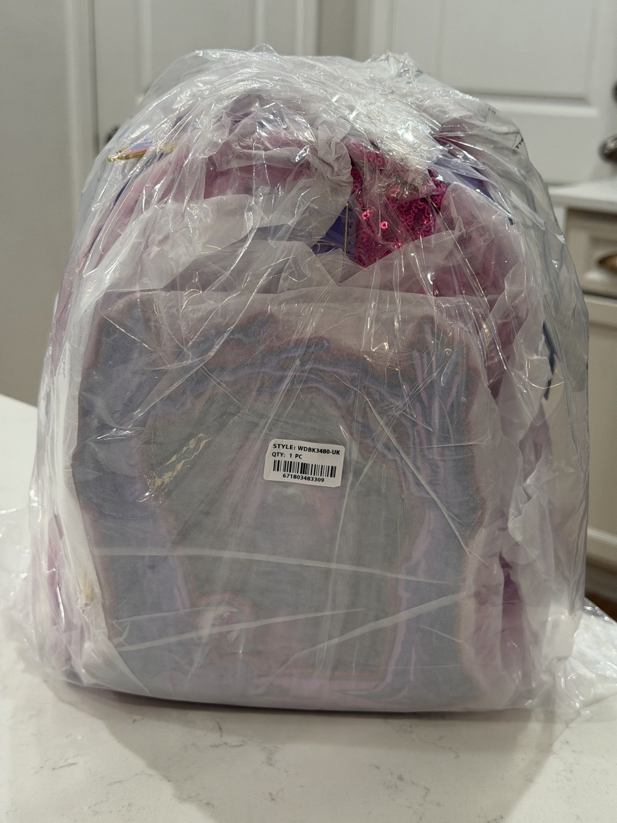 Loungefly Disney Sword in the Stone Madam Mim Lenticular Sequin UK Excl Backpack