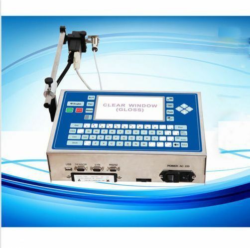 NEW inkjet printer， industrial date code inkjet printers for plastic bottle 2