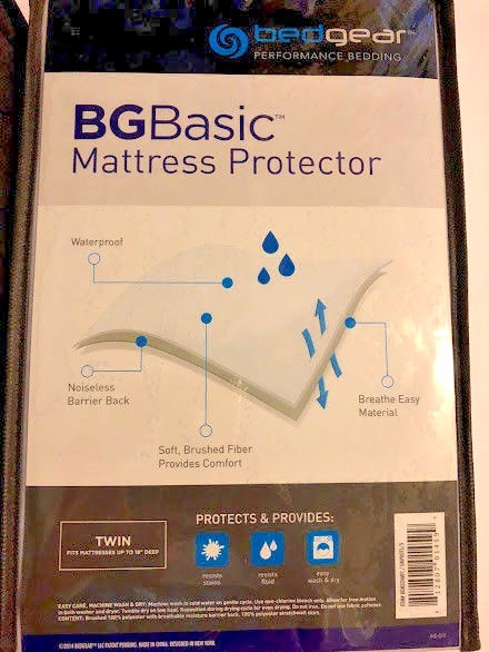 Bedgear BG Basic Mattress Sheet Protector Full King Twin Waterproof