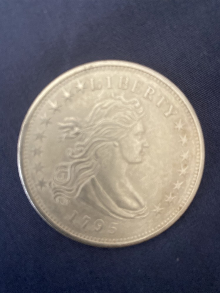 1795 Draped Bust Silver Dollar $1 Small Eagle Coin -