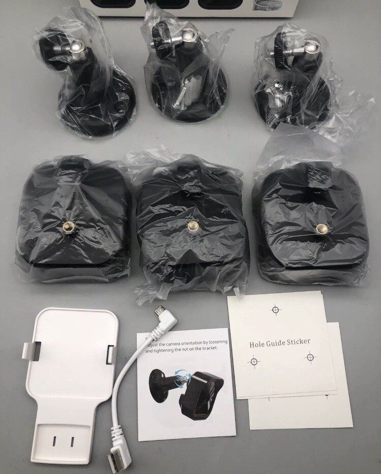 Wall Mounts & Covers FOR Blink Outdoor Camera Surveillance 2-Boxes *READ NOTES