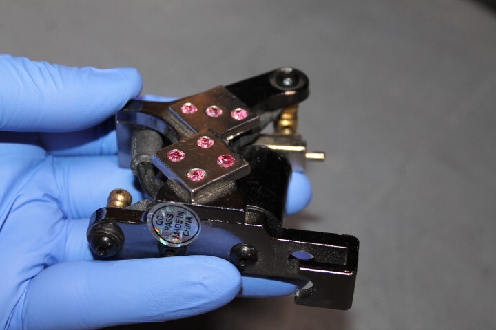 Coil Tattoo Machine - Pink Dice