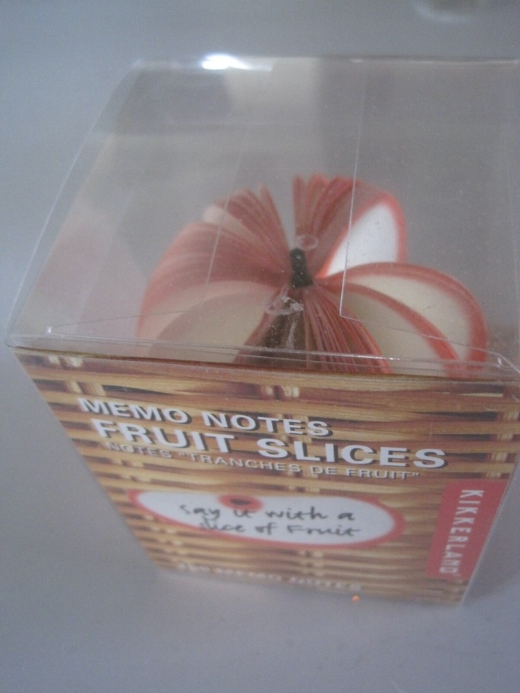 Memo Notes Fruit Slices Apple NIB