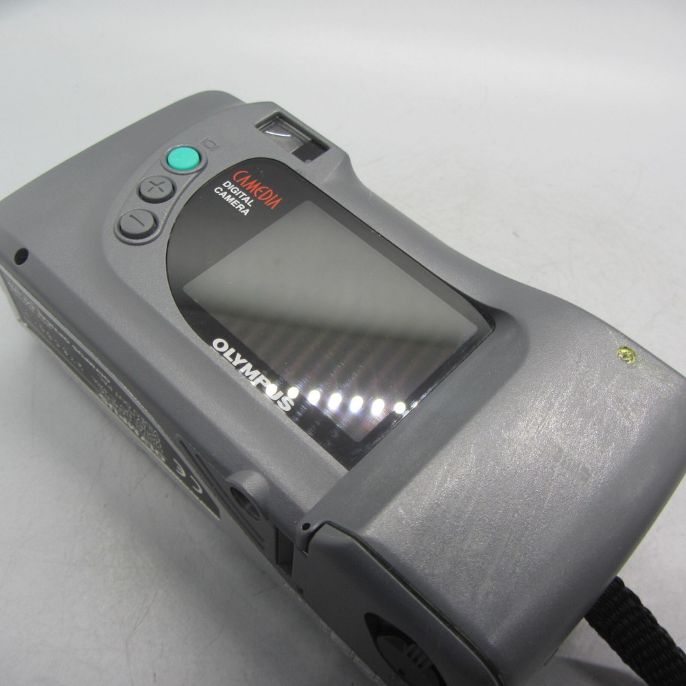 Olympus Digital Camera Camedia C-420L 0.4MP Silver Tested