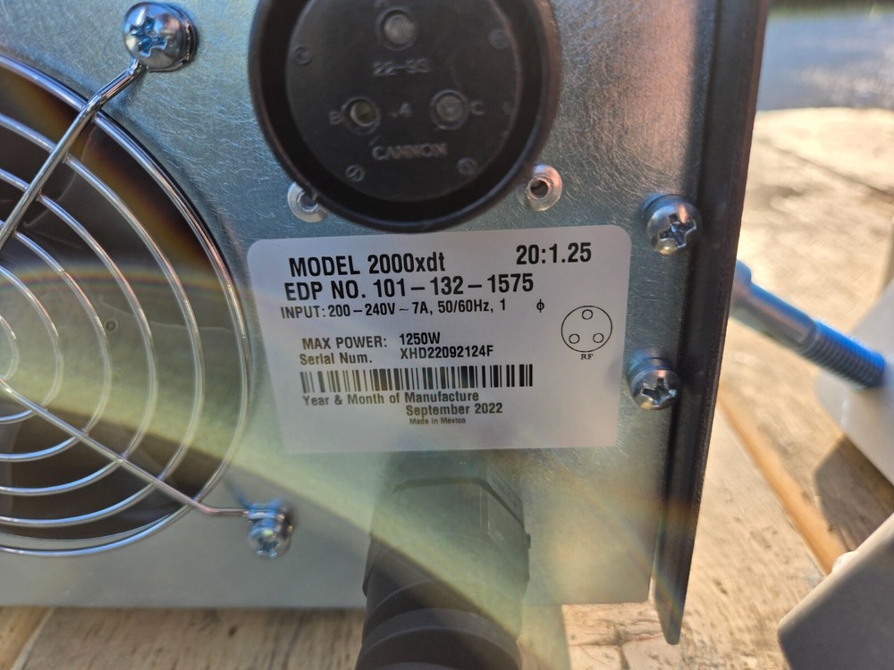 Emerson / Branson Ultrasonic Welding System Controller Model 2000xdt