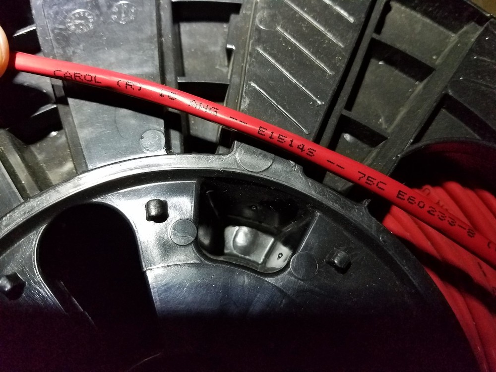 Carol E1514S 16/4C Solid Riser Fire Alarm/Security Cable Wire FPLR Red /100ft