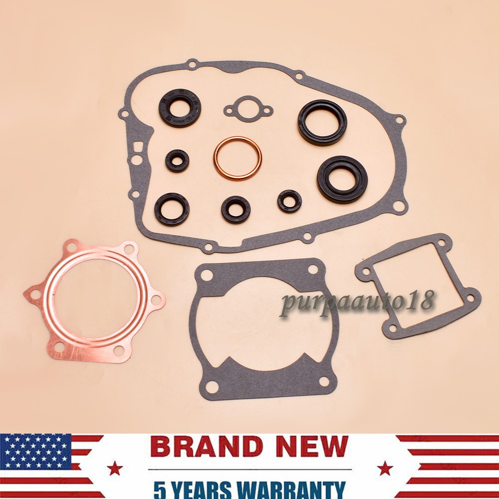 Complete Engine Gasket kit Set with Oil Seals For Yamaha Blaster 200 1988-2006