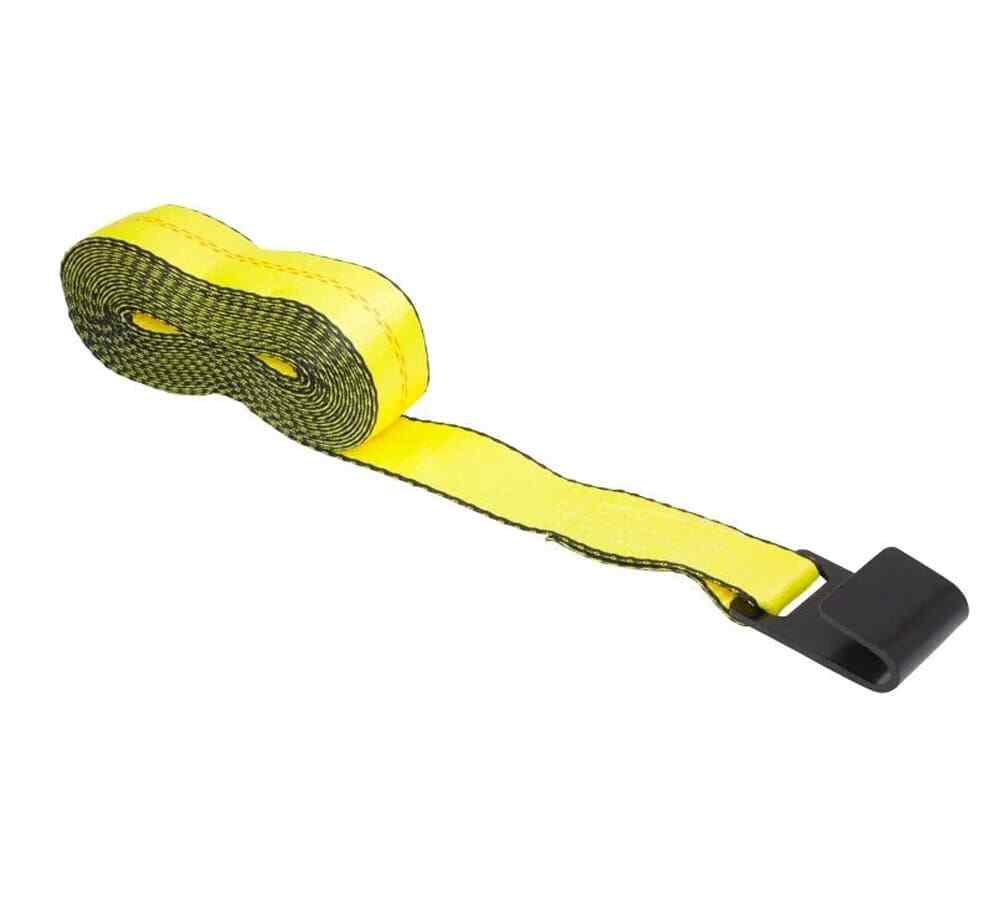 (4 Pack) 2" x 30' Winch Straps with Flat Hook