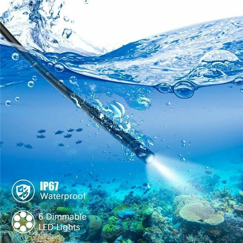 Wireless Wifi 10m HD Endoscope Camera Borescope Inspection For Android iPhone