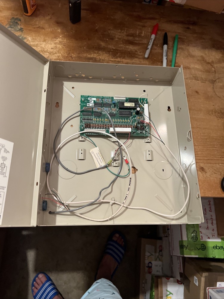 ademco loop expansion module with enclosure tested & working 90226