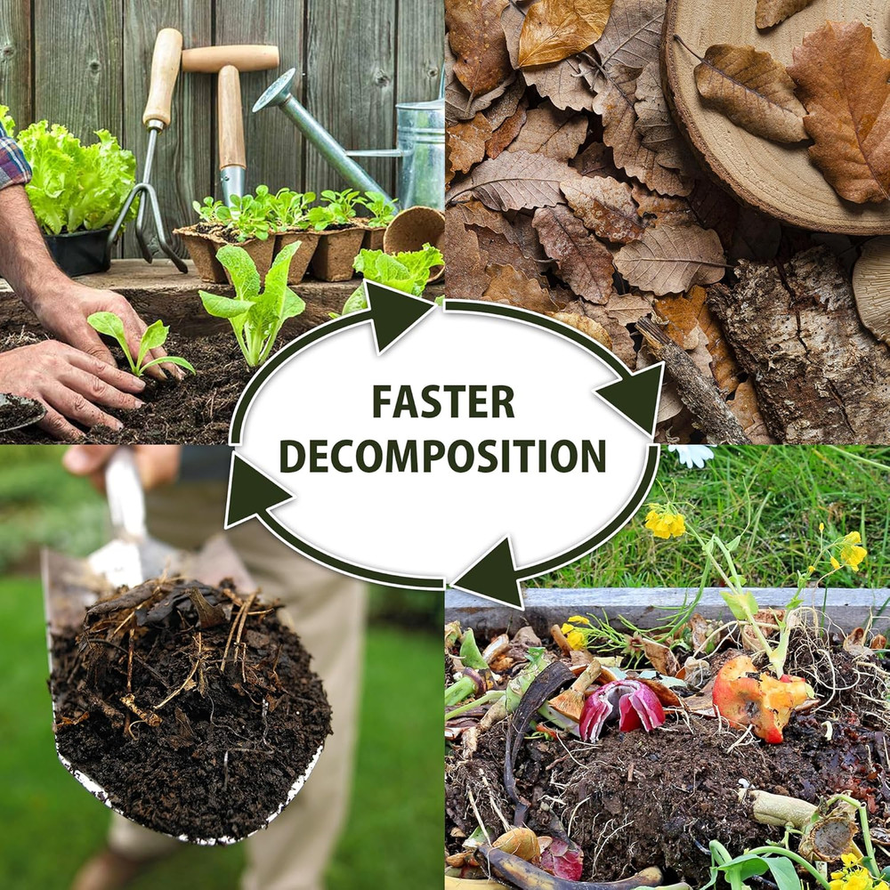 Koolscapes 42-Gallon Dual-Chamber Rotary Composter for Efficient Composting
