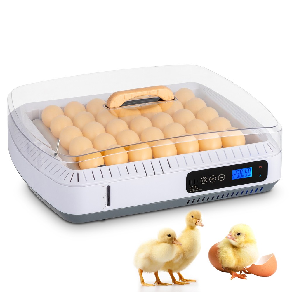 35 Egg Incubator Automatic Egg Turner Poultry Hatcher Digi Temp Humidity Control