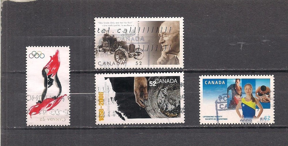 Canada  #2281-2284 used