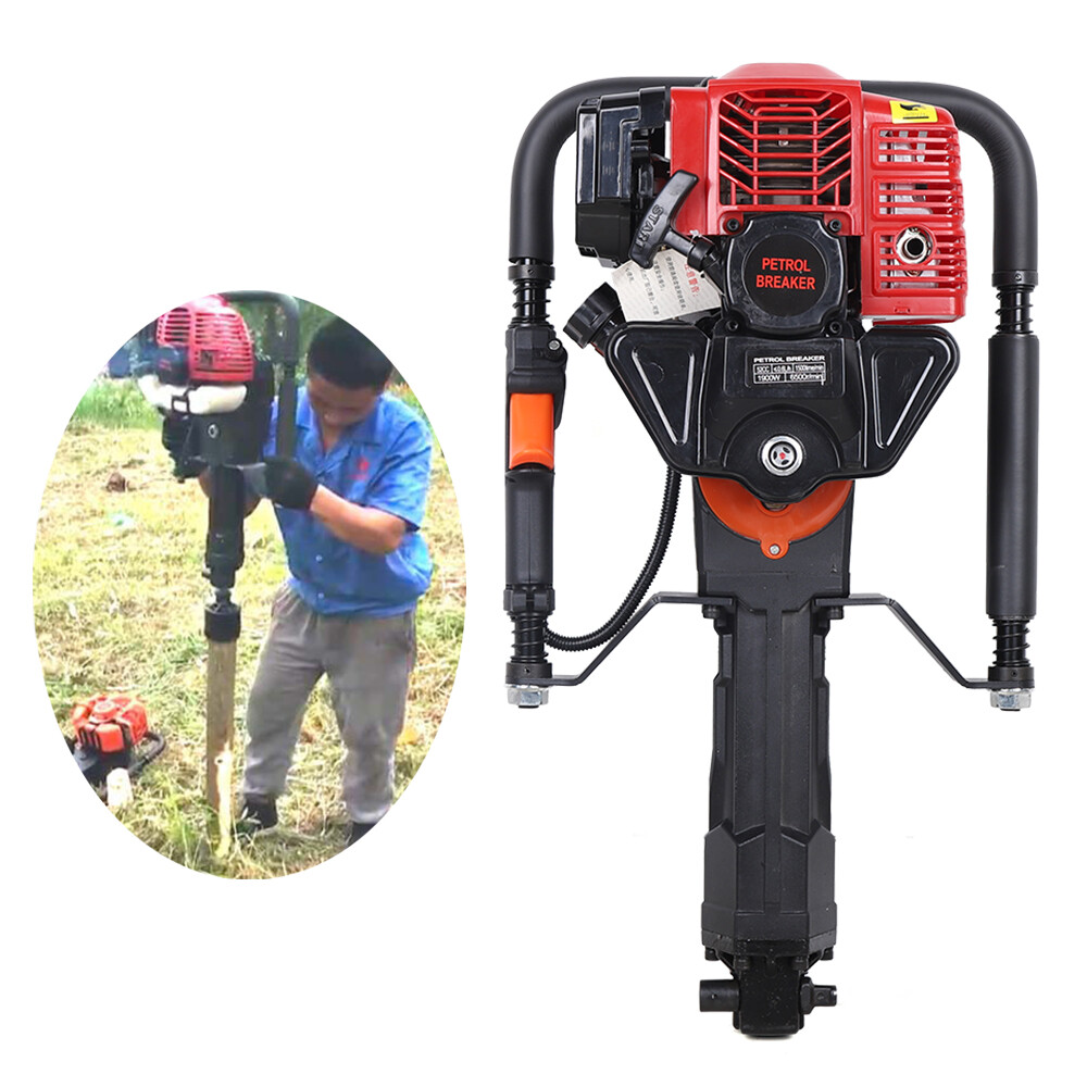 2 Stroke 52CC T-Post Driver Farm Post Driver Piling Machine Gasoline-Powered