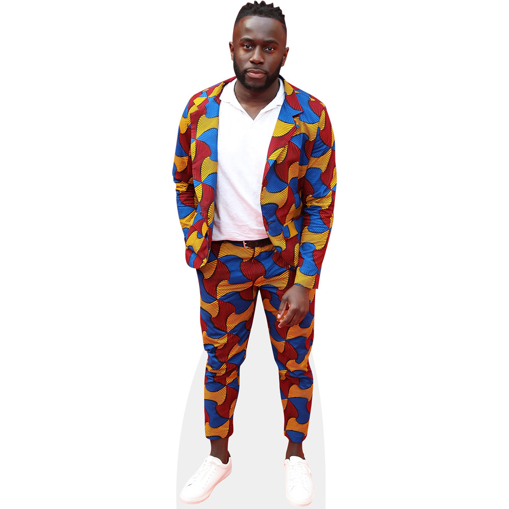 Michael Fatogun (Colourful) Mini Size Cutout