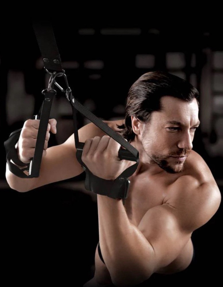 PIPEDREAM-Cuff Set Erotic Suspension COMMAND by Sir Richard's - Black