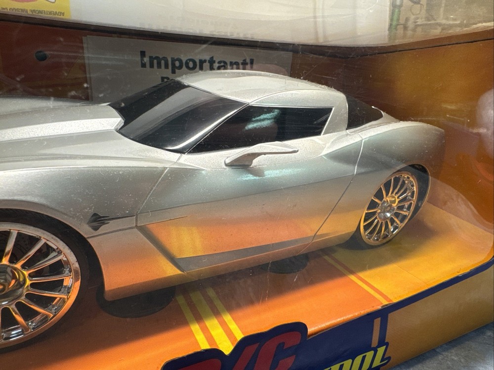 Jada Remote Control 2009 Corvette Stingray Concept Open Box