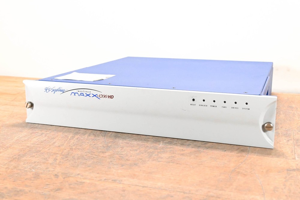 360 Systems MAXX-1200HD High Definition Broadcast Server CG01GA8