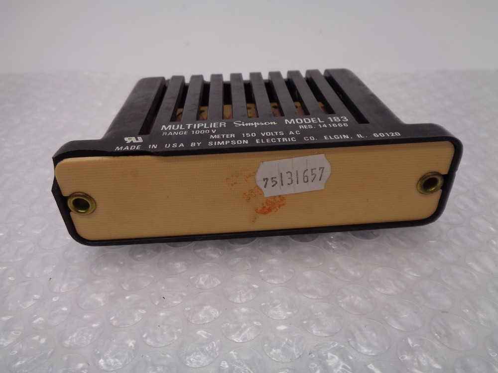SIMPSON MODEL 183 MULTIPLIER UNMP