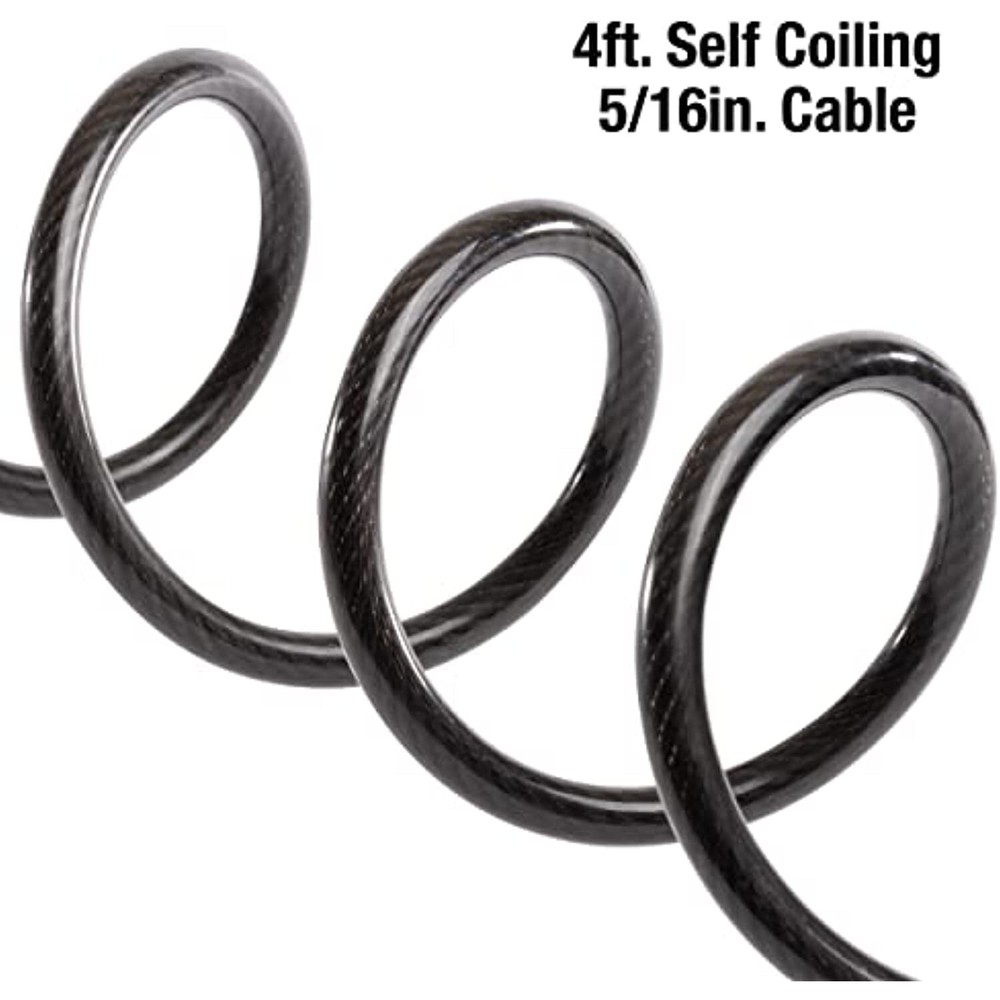 Master Lock 8143D Bike Lock Cable with Combination