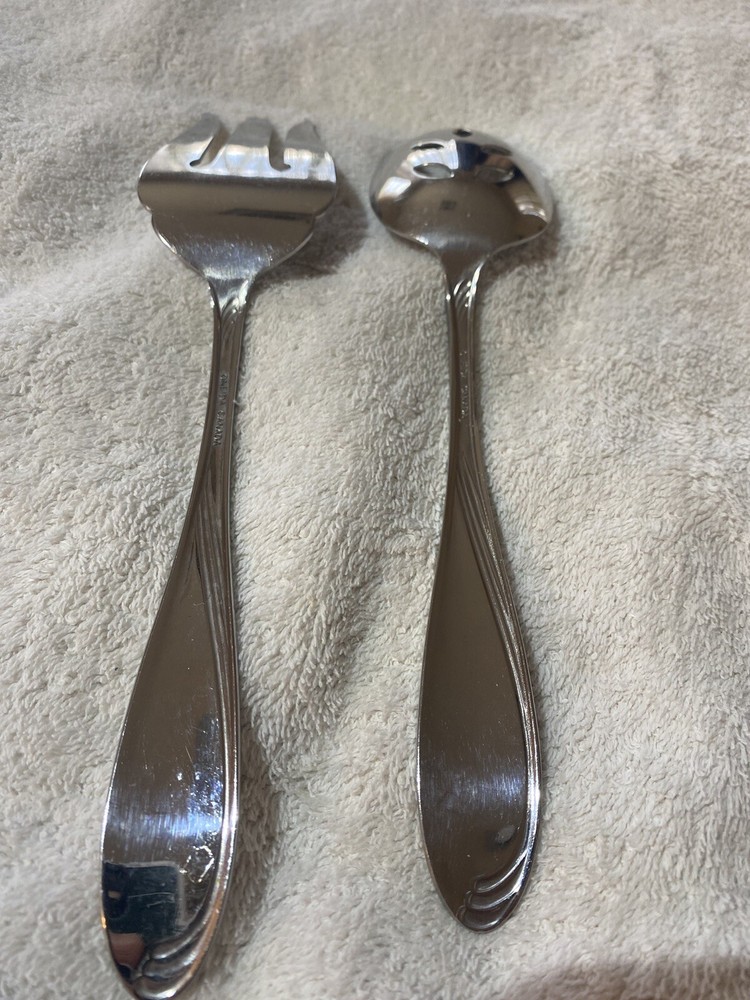 Oneida Canada Stainless Server Set Fork & Spoon