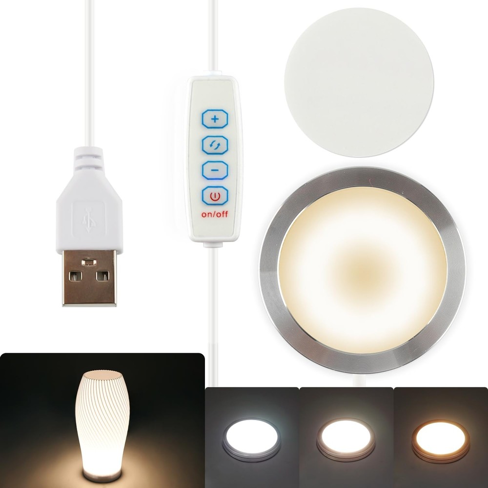 3D Printer LED Lamp Kit 001 3 Colors Adjustable, Compatible with Bambu lab H2...