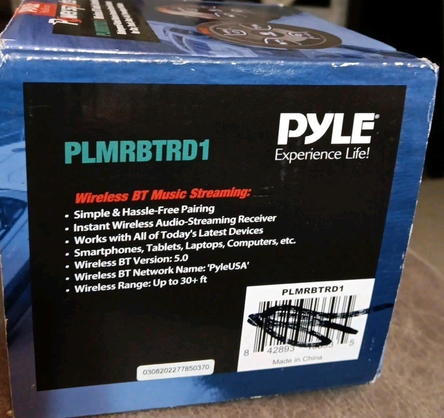 Pyle Wireless Controller Full-Range Stereo Sound Marine Grade Water-Resistant/