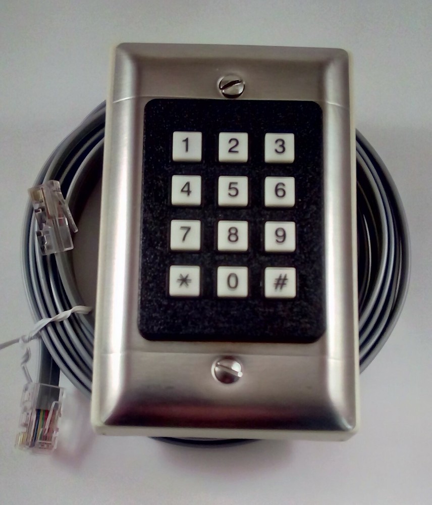 **NEW**  KP-103 REMOTE - REQUEST TO EXIT KEYPAD WITH 12 FT. CONNECTING CABLE