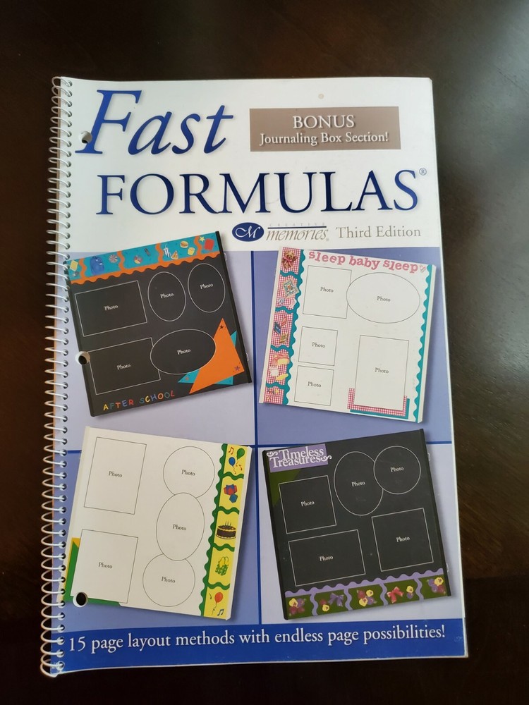 Creative Memoriea Fast Formulas Retired