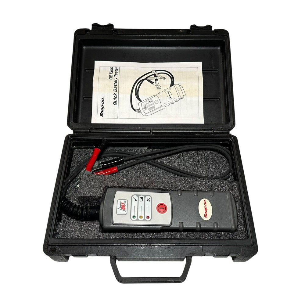 Snap On Quick Battery Tester QBT200 Model EECS303