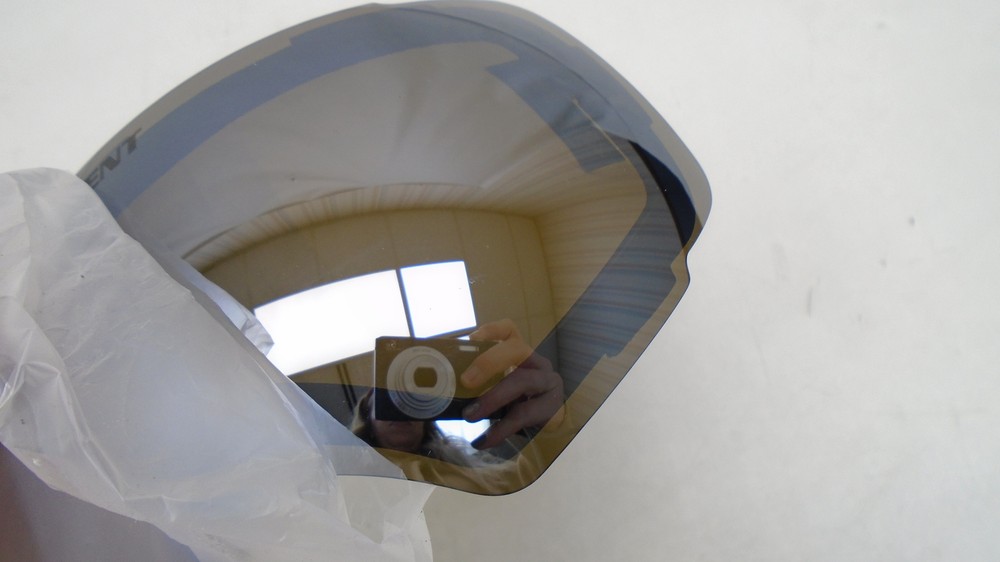 5TH ELEMENT 566929 STEALTH MAGNETIC REPLACEMENT LENS CHROME MIRROR