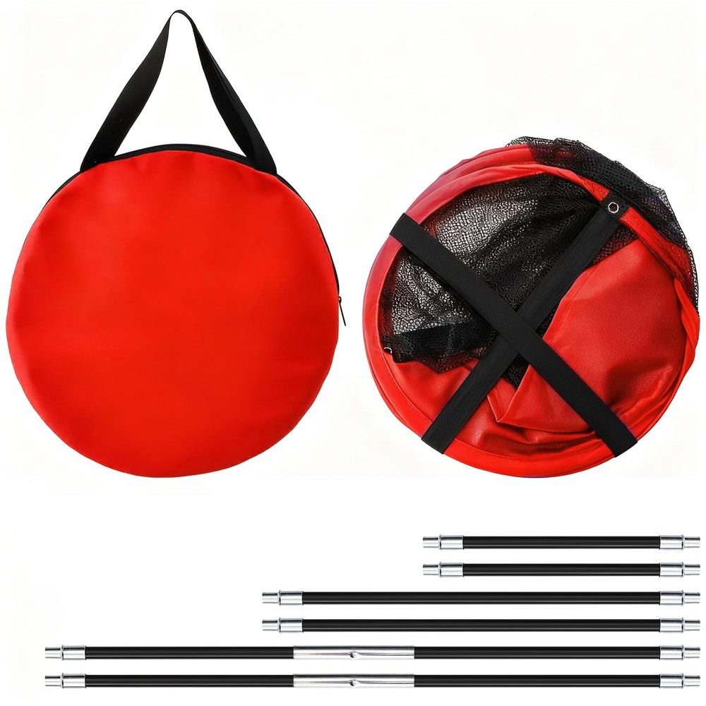 3 Pack Golf Chipping Net, 3 Sizes Pop Up Golf Target Practice Net for Indoor ...