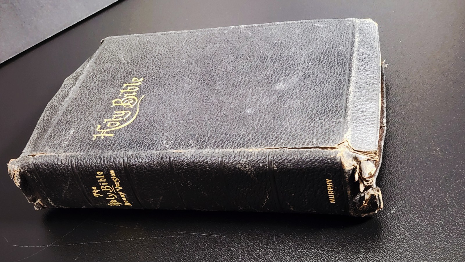 1914 Douay Rheims Holy Bible Catholic John Murphy Baltimore NY Maps Illus