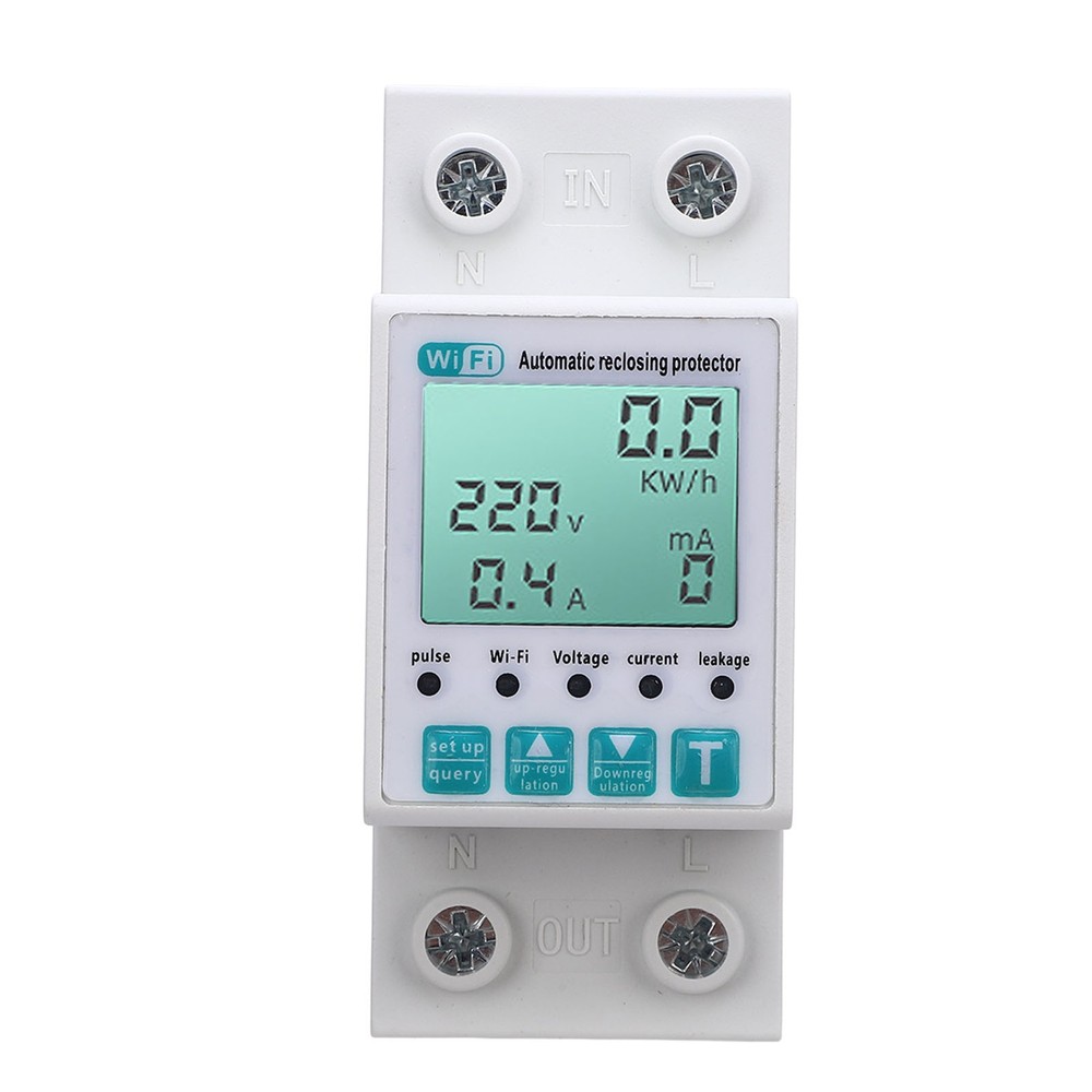 Smart Energy Meter LCD Display Remote Control Timer For Home Use Trending