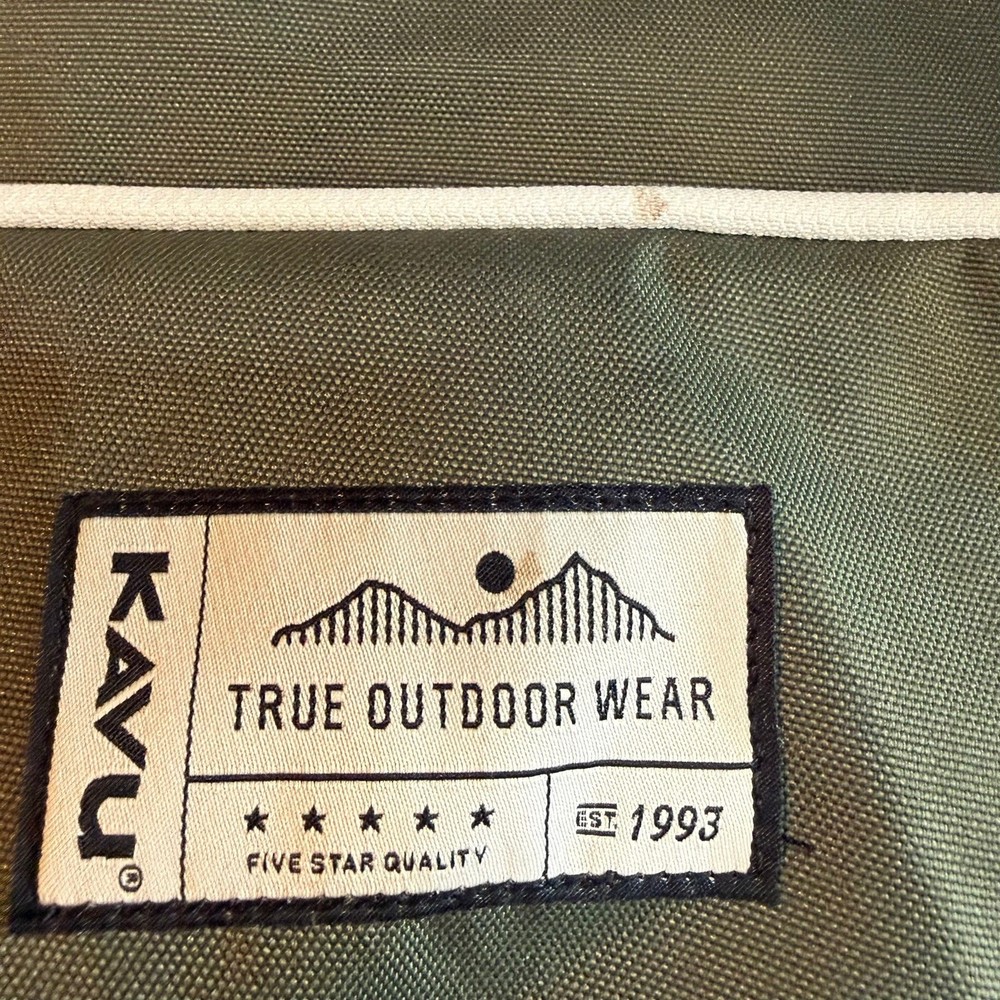 Kavu Olive Green Backpack One Size