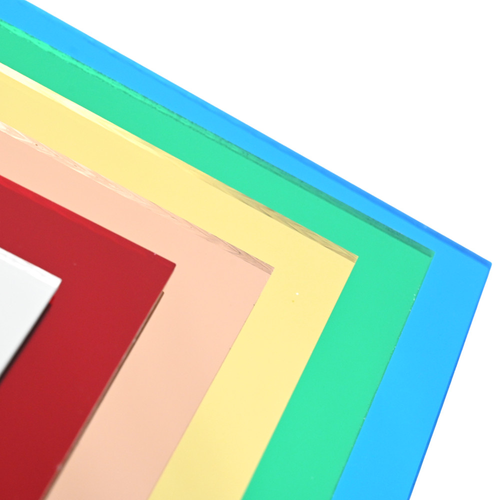 Mirrored Acrylic Plexiglass Plastic Sheet, Various Sizes and Thicknesses