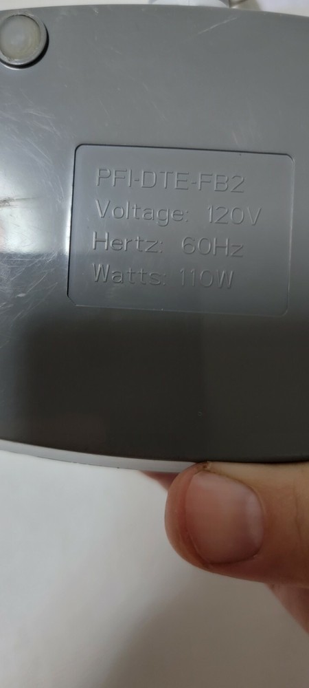 Serta Microplush Electric Heated Blanket Remote Controller PFI-DTE-FB2