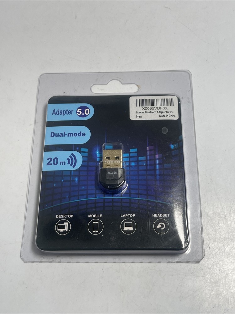 Bluetooth Adapter PC Maxuni Bluetooth Dongle Adapter Computer Desktop BT-502 New