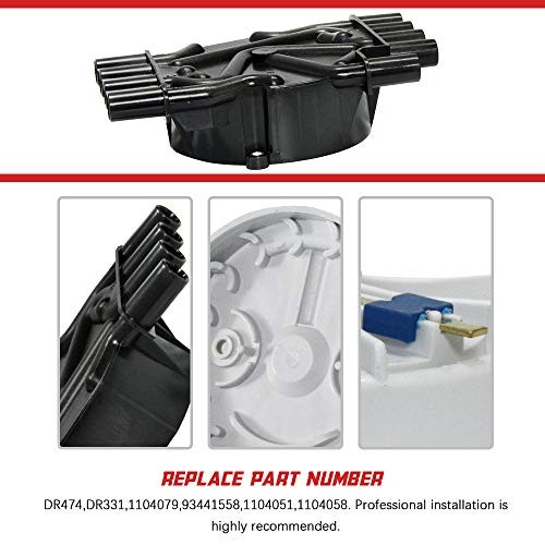 Ignition Distributor Cap and Rotor Kit Compatible 5.0L&5.7L Distributor Cap