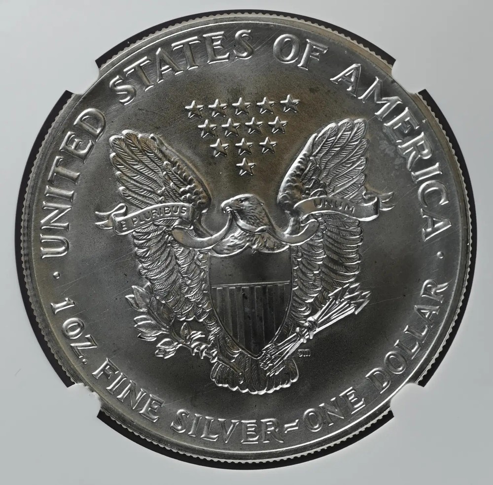 1991 Bullion Silver Eagles NGC MS-69