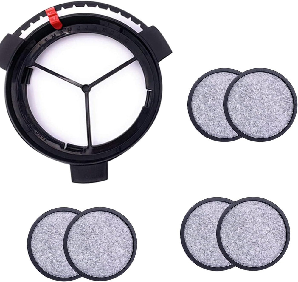 Mr. Coffee Compatible Coffee Filter Disks - 6 Pcs with 1 Frame
